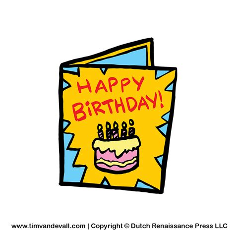 happy birthday cards clipart clipground