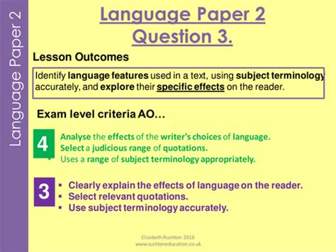 question  language paper  aqa aqa english language paper  question