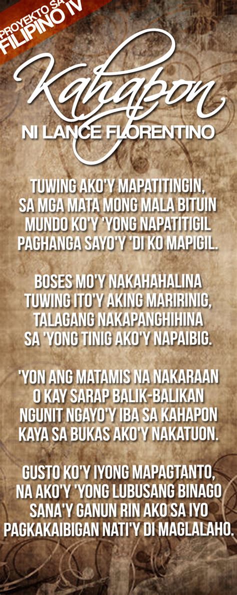 kahapon filipino poem  ljflo  deviantart
