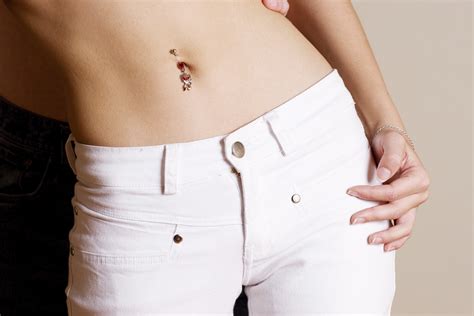 Belly Button Piercing Scars
