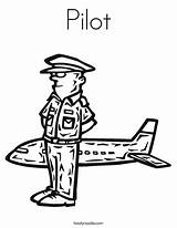 Pilot Coloring Clipart Airplane Jet Print Gunfire Openings Pages Twistynoodle Noodle Community Helpers Plane Kids Twisty Ll Fly Clipground Choose sketch template