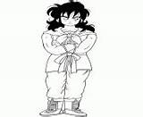 Coloring Pages Ball Yamcha Dragon Character Online Printable Info sketch template