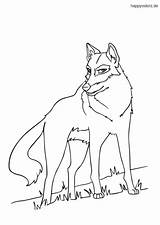 Malvorlage Curious Heulender Wolves Wölfe sketch template
