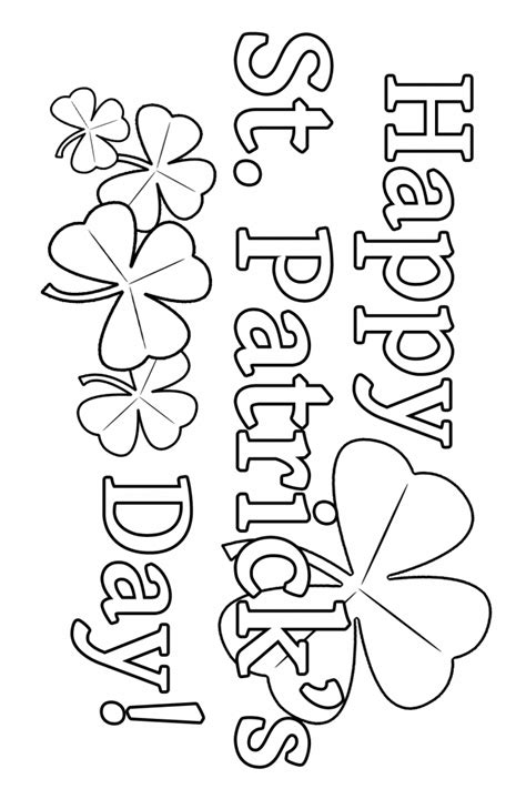 st patricks day  coloring pages  patricia sinclairs
