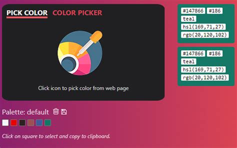 color picker chrome web store