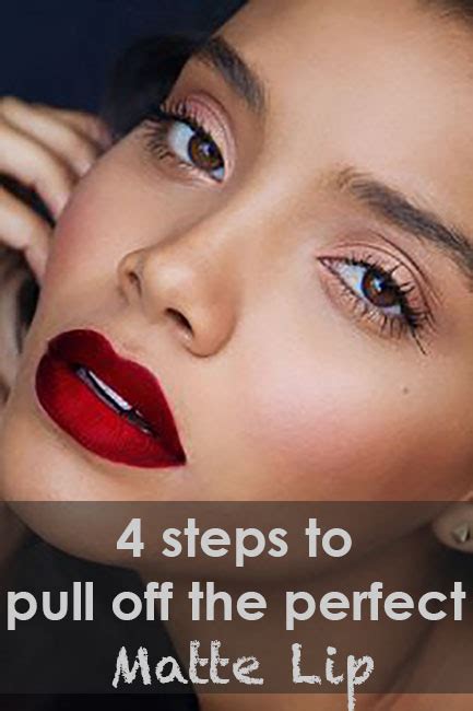 4 Easy Steps To Pull Off The Perfect Matte Lip The Co Reportthe Co Report