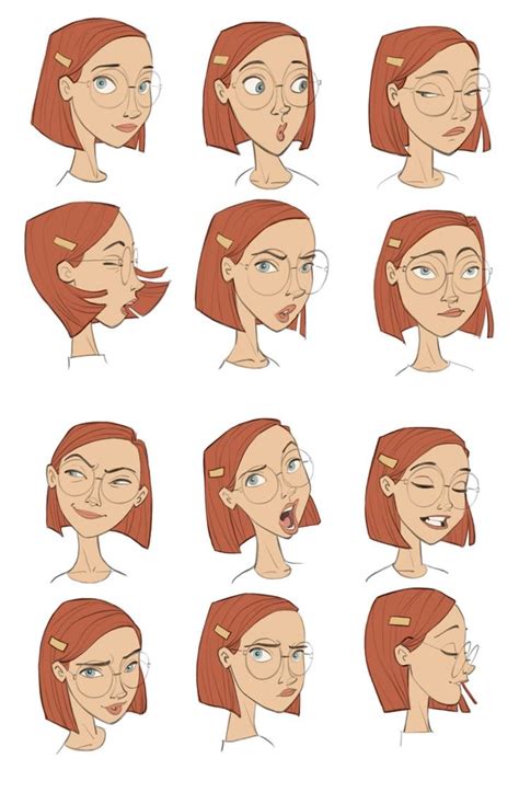 character female face reference drawing art floppy