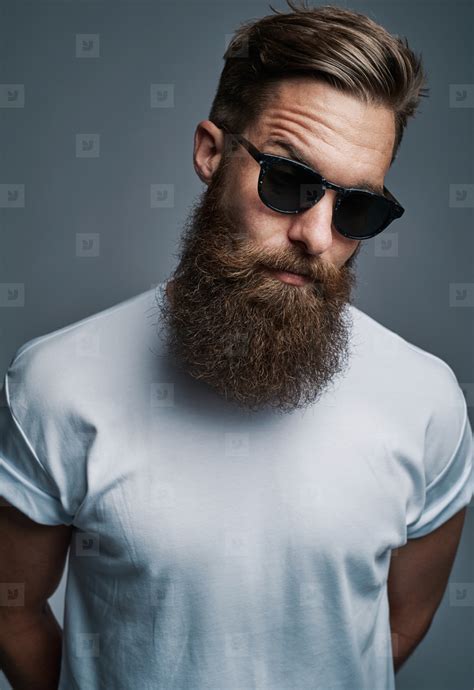 Bearded Man In Sunglasses With Raised Eyebrow 135530 Youworkforthem