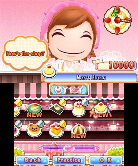 Cooking Mama Sweet Shop 3ds Cia