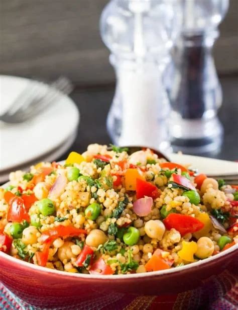 moroccan spiced vegetable couscous recipe   vegetable