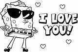 Spongebob Coloring Pages Printable Valentine Sheets Sponge Kids Patrick Squarepants Police Cards Drawing Christmas Clipart Print Little Color Bubakids Gary sketch template