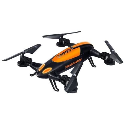 destockage qimmiq drone transformer noir  orange drone au meilleur prix soldes des le