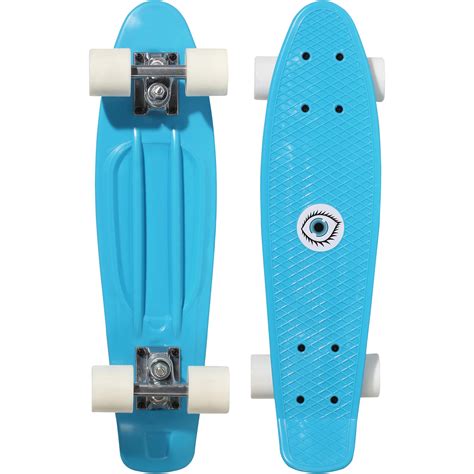 mini skateboard enfant plastique bleu oxelo decathlon