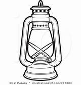 Lantern Clipart Kerosene Lamp Old Illustration Fashioned Coloring Royalty Pages Template Clipar Clipground 20white 20black 20and 20clipart Sketch Lal Perera sketch template