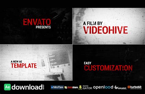 evidence    effects project videohive