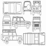 Car Suv Autocad Cad Drawings Multiple Common Cadbull Model Ca sketch template