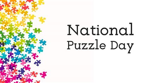 national puzzle day bungalower