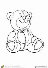 Nounours Peluche Ours sketch template