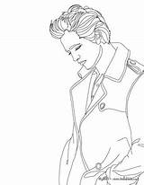 Coloring Suit Robert Pattinson Pages Hellokids Print Color Getcolorings Famous Men Online sketch template
