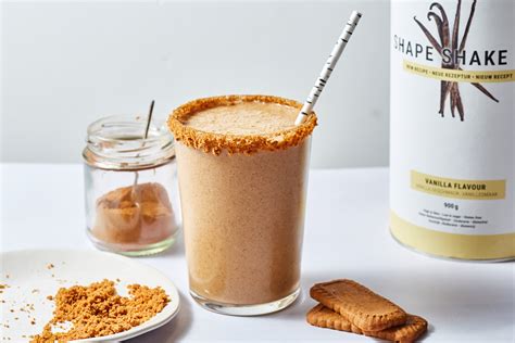 spekulatius kaffee shape shake foodspring magazine
