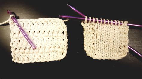 knitting  crocheting      harder