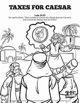 Sharefaith Caesar Taxes Children sketch template