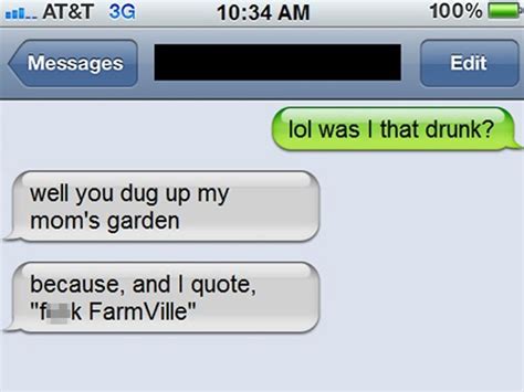 The 29 Funniest Drunk Texts Ever 22 Words