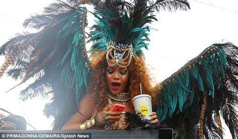 Katching My I Carnival Queen Rihanna Parades Around In