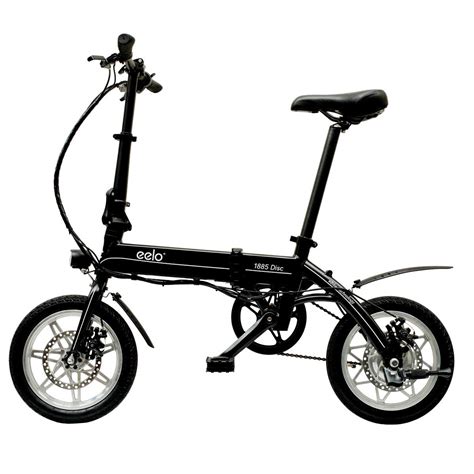 eelo  disc folding electric bike lightweight portable convenient  store  caravan motor