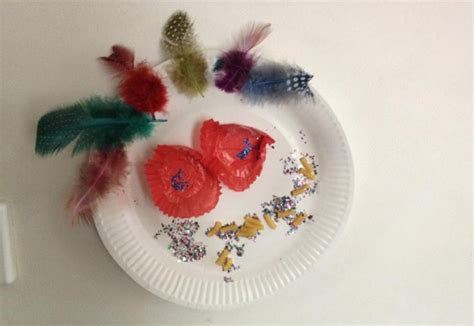 paper plate face arts crafts  diy