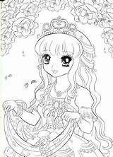 Coloring Princess Pages Book Manga Disney Mia Mama Chibi Kunjungi Girls Picasa Printable sketch template