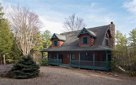 luxurious lakeside log cabin   catskills upstate house upstate house
