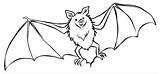 Coloring Bat Gif L2 Pages Tisku Omalovánky Bats sketch template