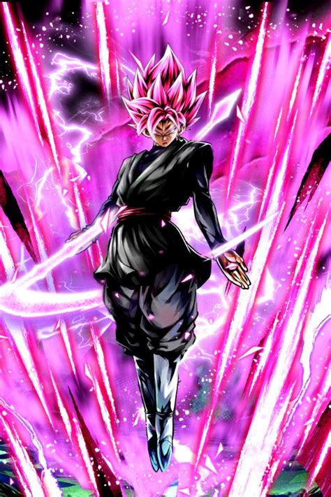 Goku Black Rosé Anime Dragon Ball Goku Dragon Ball Painting Anime