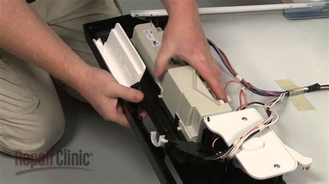 replacing  main control board assembly   ge dishwasher appliance video