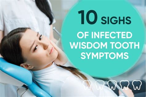 signs  infected wisdom tooth symptoms noho family dental