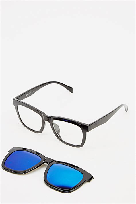 detachable frame sunglasses