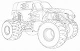 Monster Truck Coloring Pages Drawing Digger Grave Sketch Kids Para Jam Colorear Printable Drawings Draw Autos Paintingvalley Forget Supplies Don sketch template