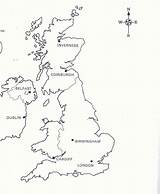 Colorare Cartine Cartina Irlanda Inghilterra Muta Coloratutto Geografiche sketch template