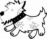 Coloring Dogs Scotty Pages Kidprintables Return Main sketch template