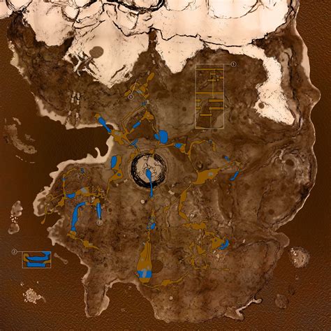 forest caves map map   west