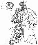 Megaman Bosses Pintar Megamen sketch template
