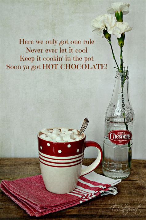 quotes about hot chocolate quotesgram