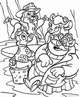Chip Dale Coloring Pages Kleurplaat Disney Kids Babbel Knabbel Rangers Rescue Colouring Fun Printable Popular Punky Brewster Cartoons Print Choose sketch template