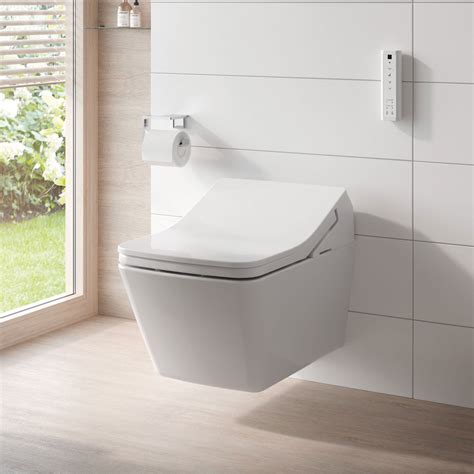 Vaso e bidet sospeso senza brida sistema di scarico rimless e sedile soft. Washlet SX | WC And Bidets, Wellness, Intelligent WC