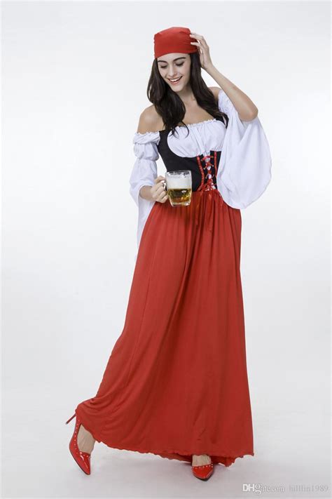 sexy german dutch octoberfest beer girl adult costume halloween