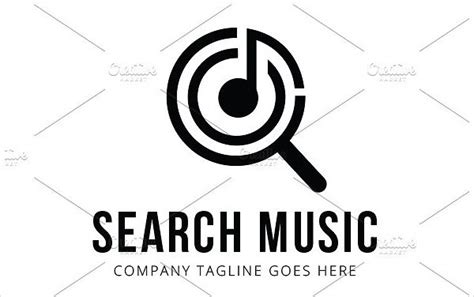 search logo template   premium