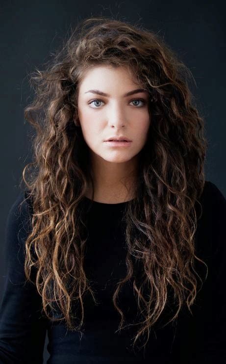 flygirl curly hair inspiration lorde