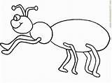 Coloring Ant Pages Kids Printable Ants Popular sketch template