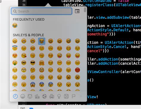 xcode   add emoji  code stack overflow
